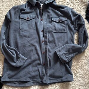 Vuori light blue Shirt Jacket